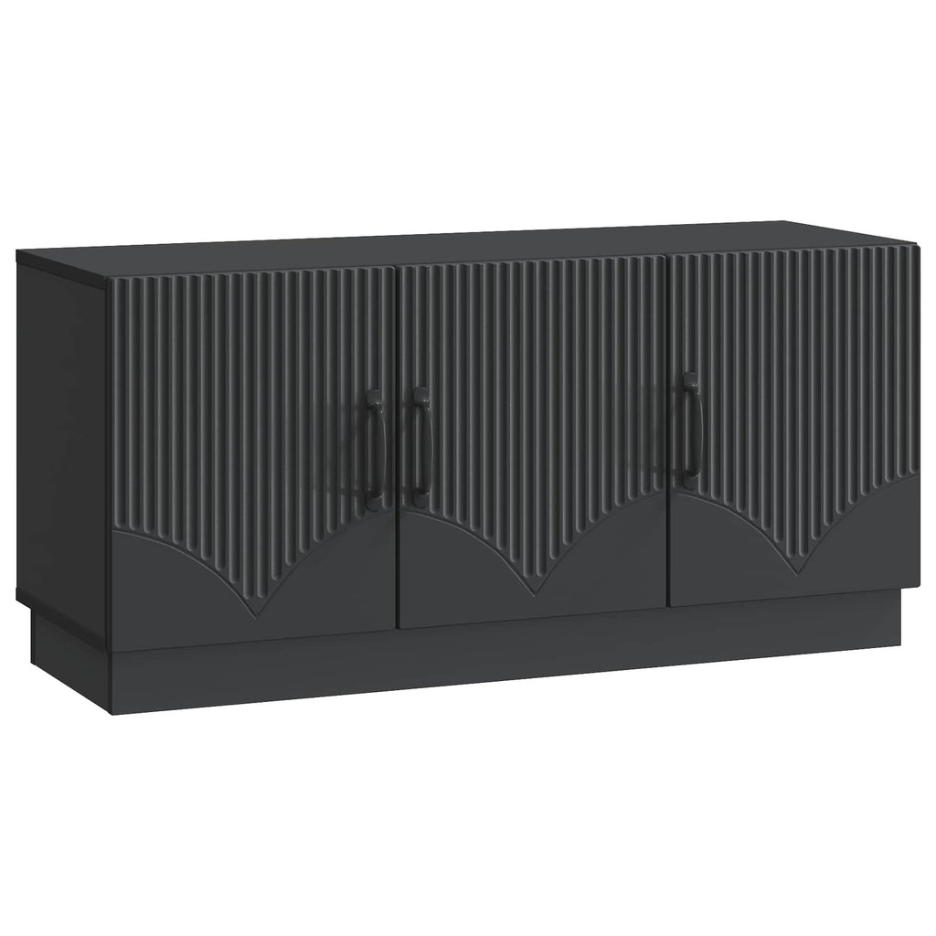 vidaXL Szafka pod telewizor Czarny 99 x 34,5 x 47 cm