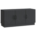 vidaXL Szafka pod telewizor Czarny 99 x 34,5 x 47 cm