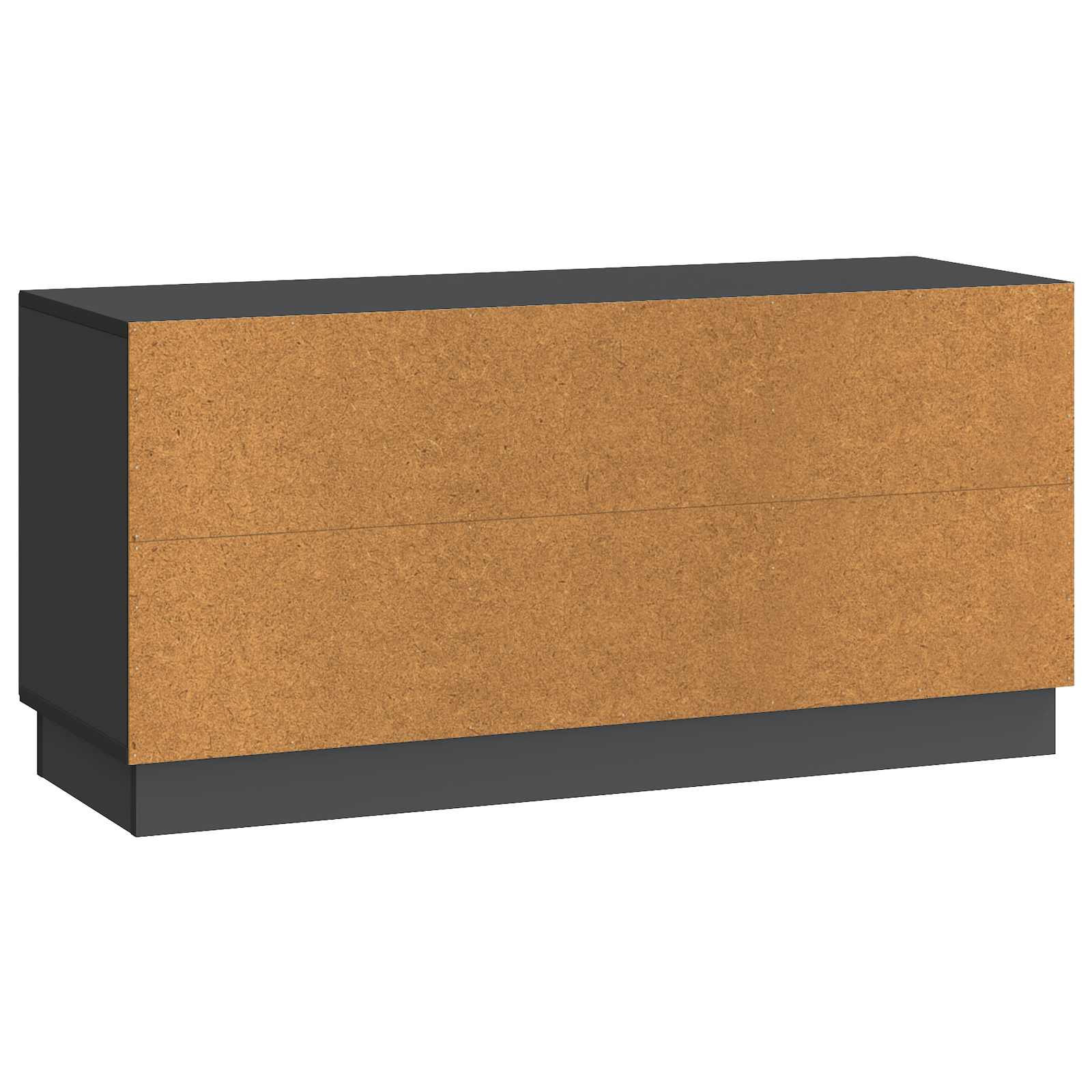 vidaXL Szafka pod telewizor Czarny 99 x 34,5 x 47 cm
