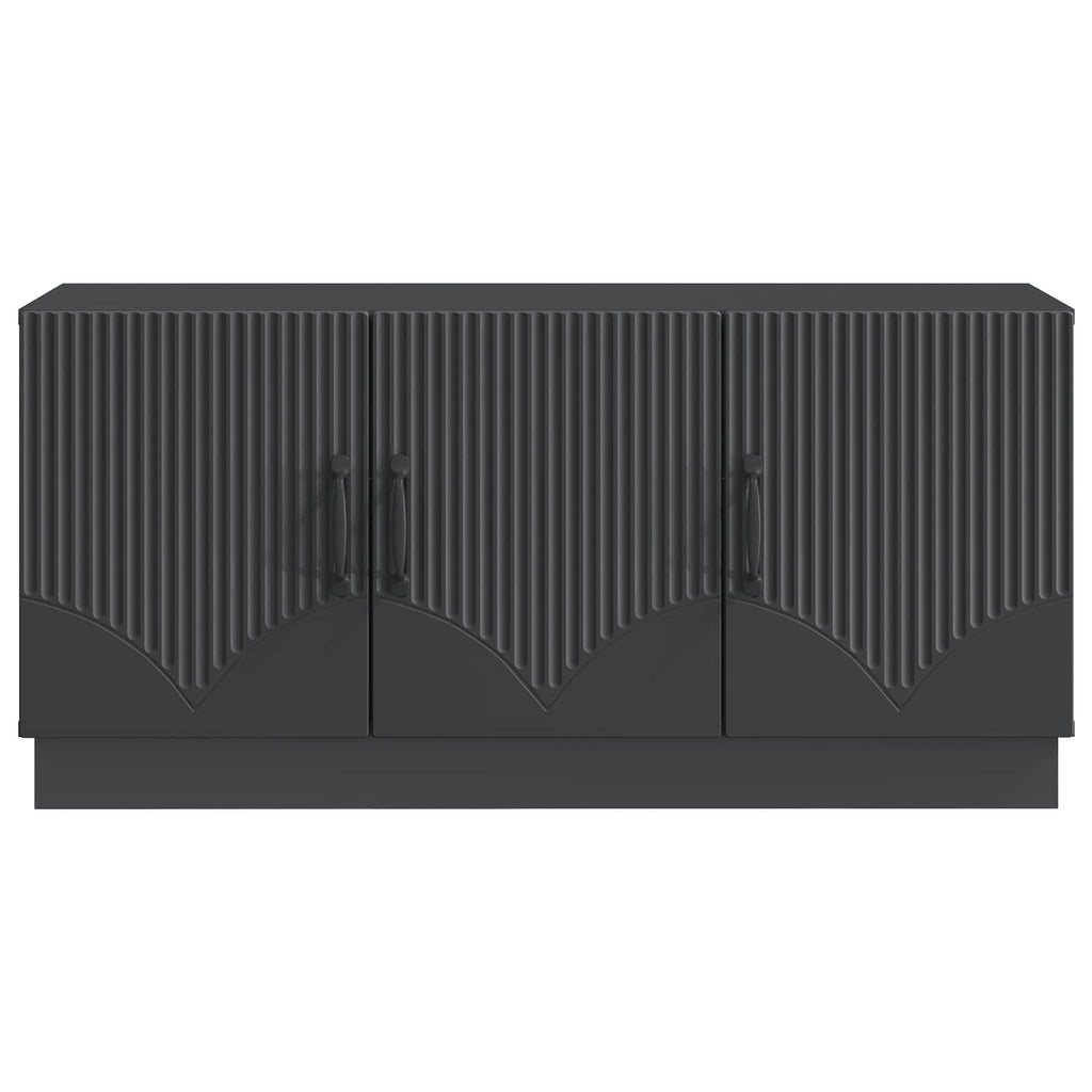 vidaXL Szafka pod telewizor Czarny 99 x 34,5 x 47 cm