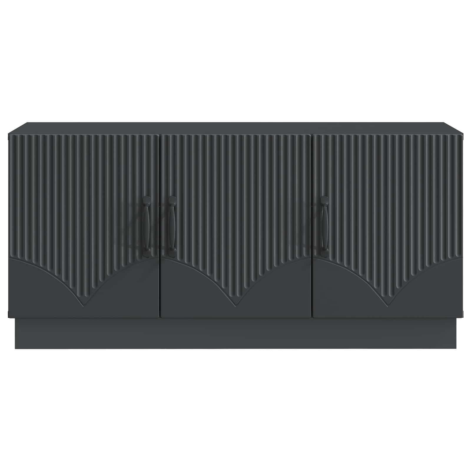 vidaXL Szafka pod telewizor Czarny 99 x 34,5 x 47 cm
