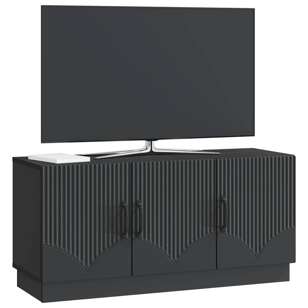 vidaXL Szafka pod telewizor Czarny 99 x 34,5 x 47 cm