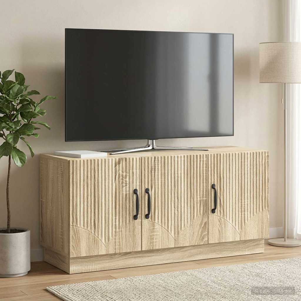 vidaXL Szafka pod telewizor dąb Sonoma 99 x 34,5 x 47 cm