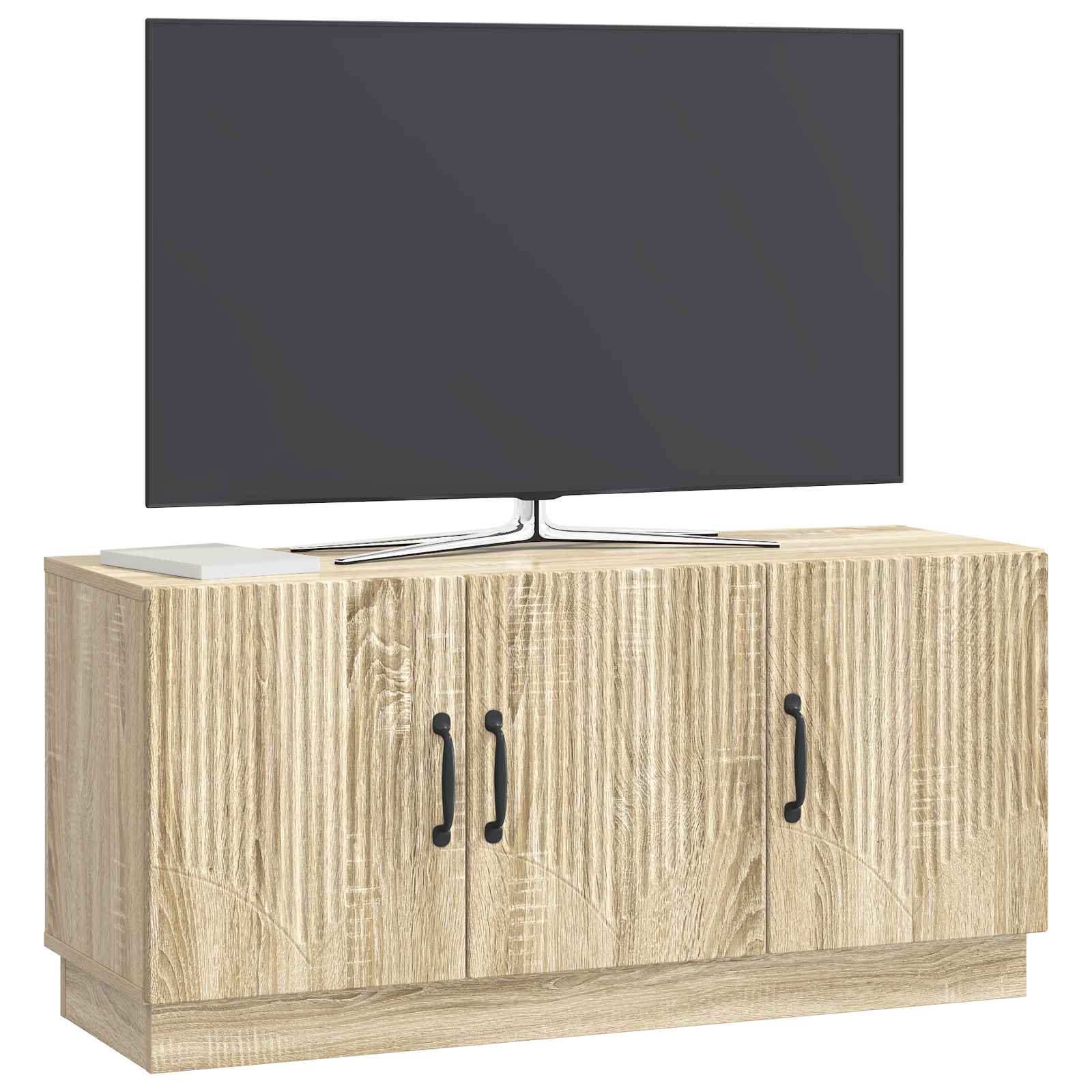 vidaXL Szafka pod telewizor dąb Sonoma 99 x 34,5 x 47 cm