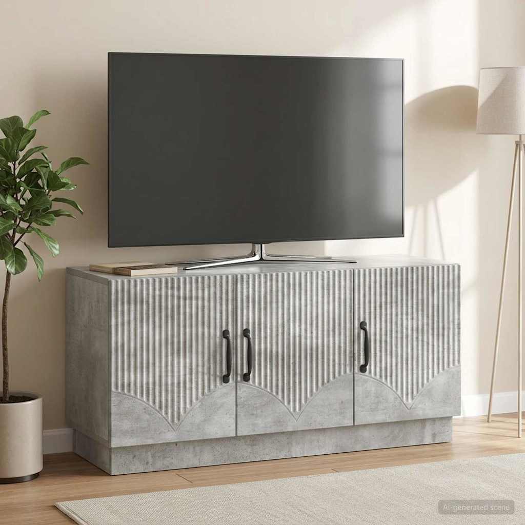 vidaXL Szafka pod telewizor Betonowy szary 99 x 34,5 x 47 cm