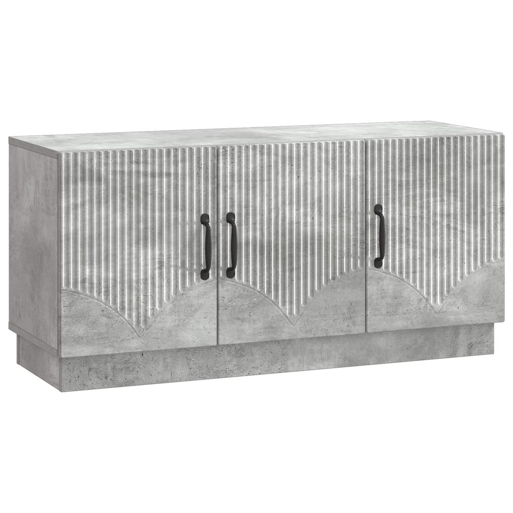 vidaXL Szafka pod telewizor Betonowy szary 99 x 34,5 x 47 cm