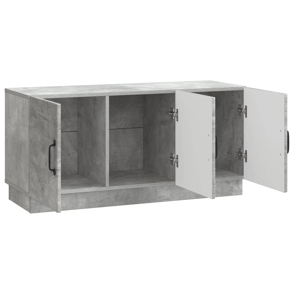 vidaXL Szafka pod telewizor Betonowy szary 99 x 34,5 x 47 cm
