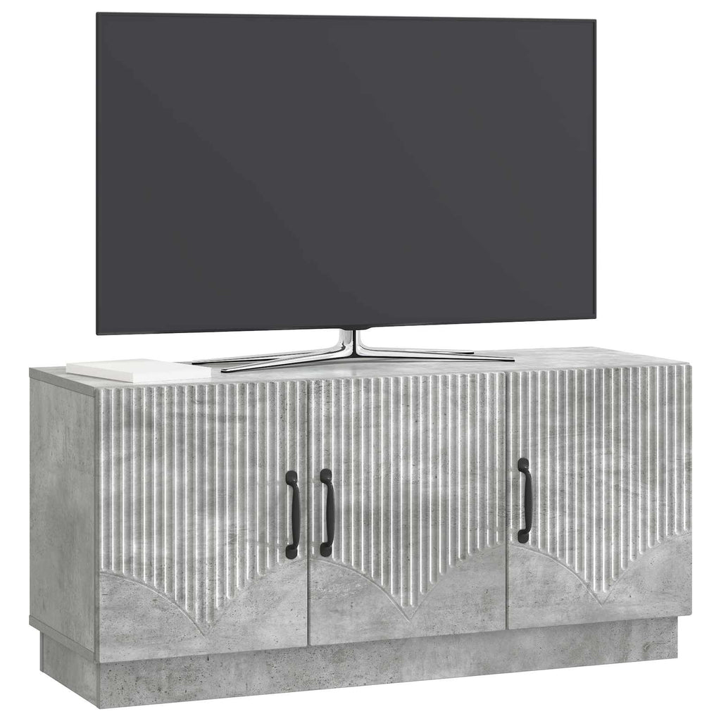 vidaXL Szafka pod telewizor Betonowy szary 99 x 34,5 x 47 cm