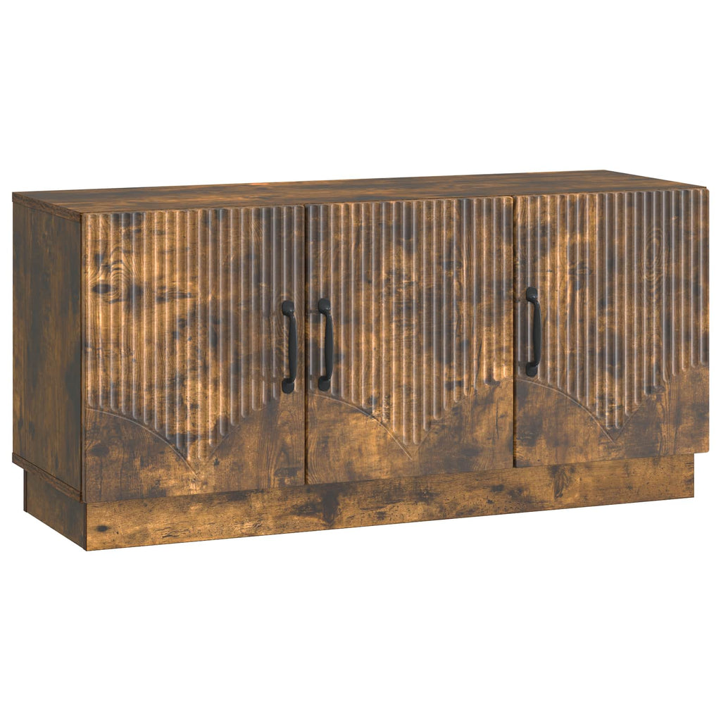 vidaXL Szafka pod telewizor Dąb wędzony 99 x 34,5 x 47 cm