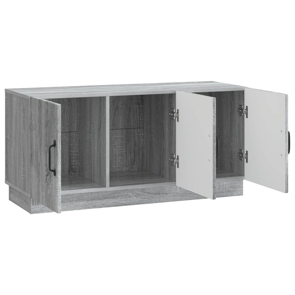 vidaXL Szafka pod telewizor Szary Sonoma 99 x 34,5 x 47 cm