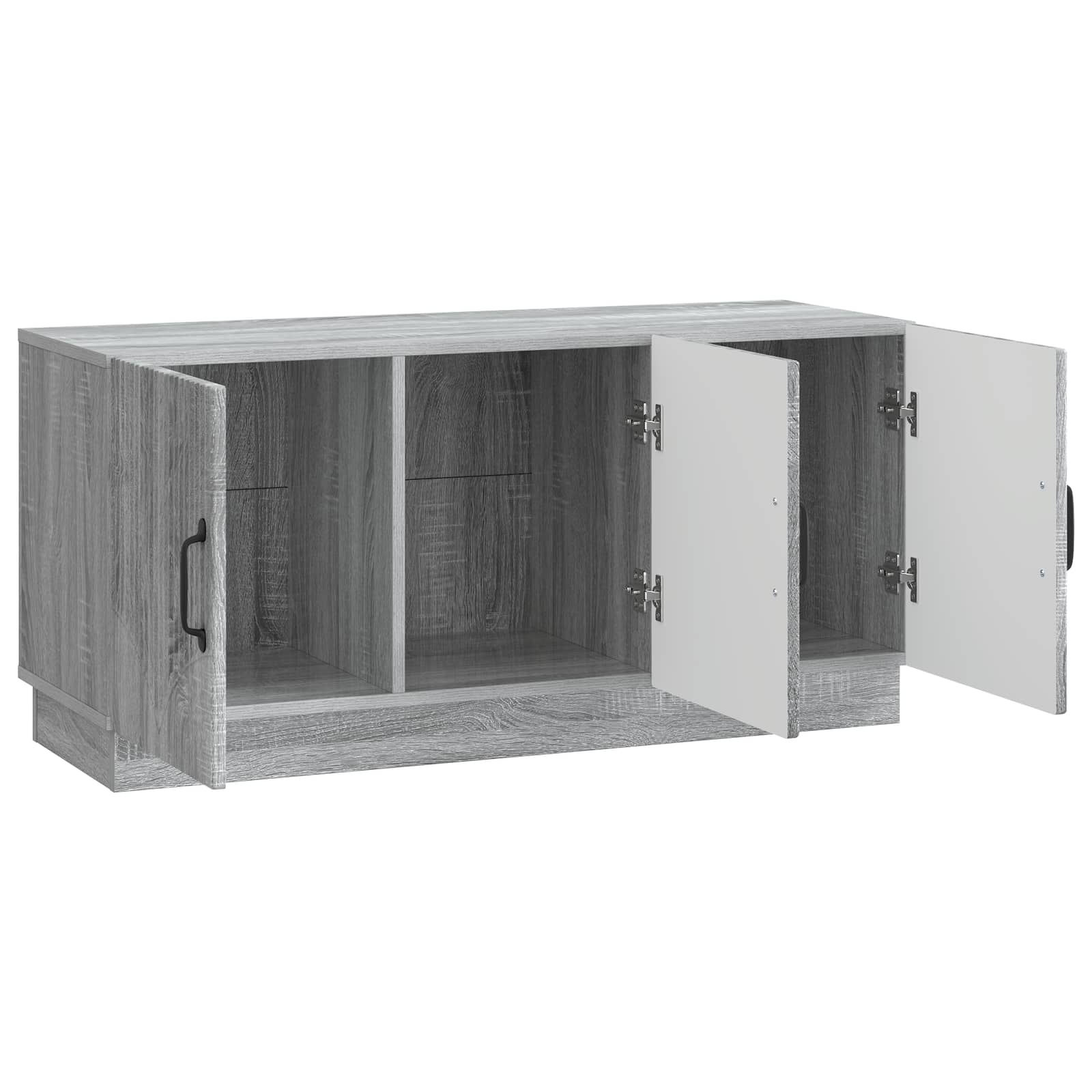 vidaXL Szafka pod telewizor Szary Sonoma 99 x 34,5 x 47 cm