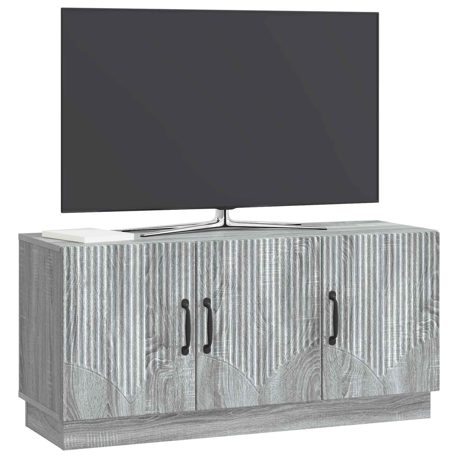 vidaXL Szafka pod telewizor Szary Sonoma 99 x 34,5 x 47 cm