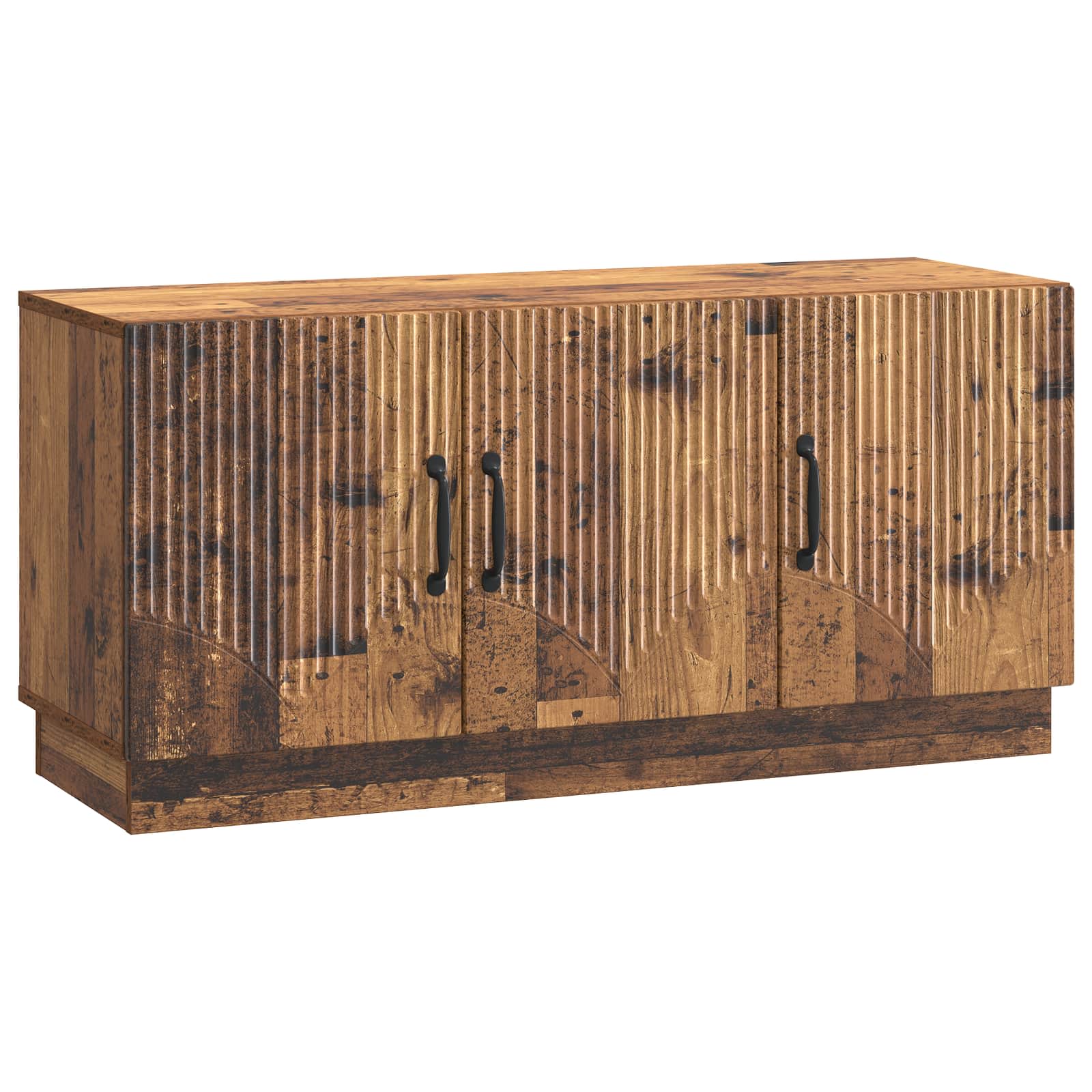 vidaXL Szafka pod telewizor Stare drewno 99 x 34,5 x 47 cm