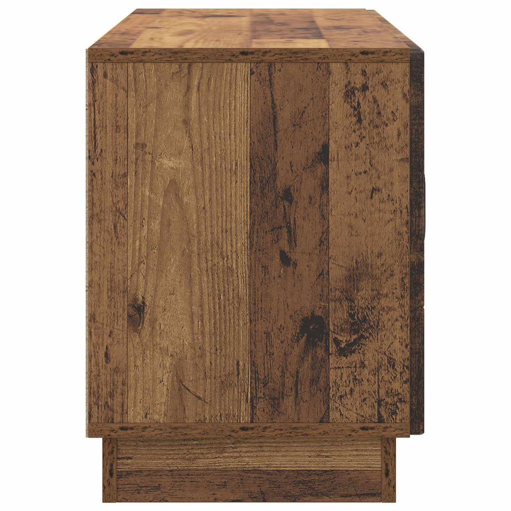 vidaXL Szafka pod telewizor Stare drewno 99 x 34,5 x 47 cm