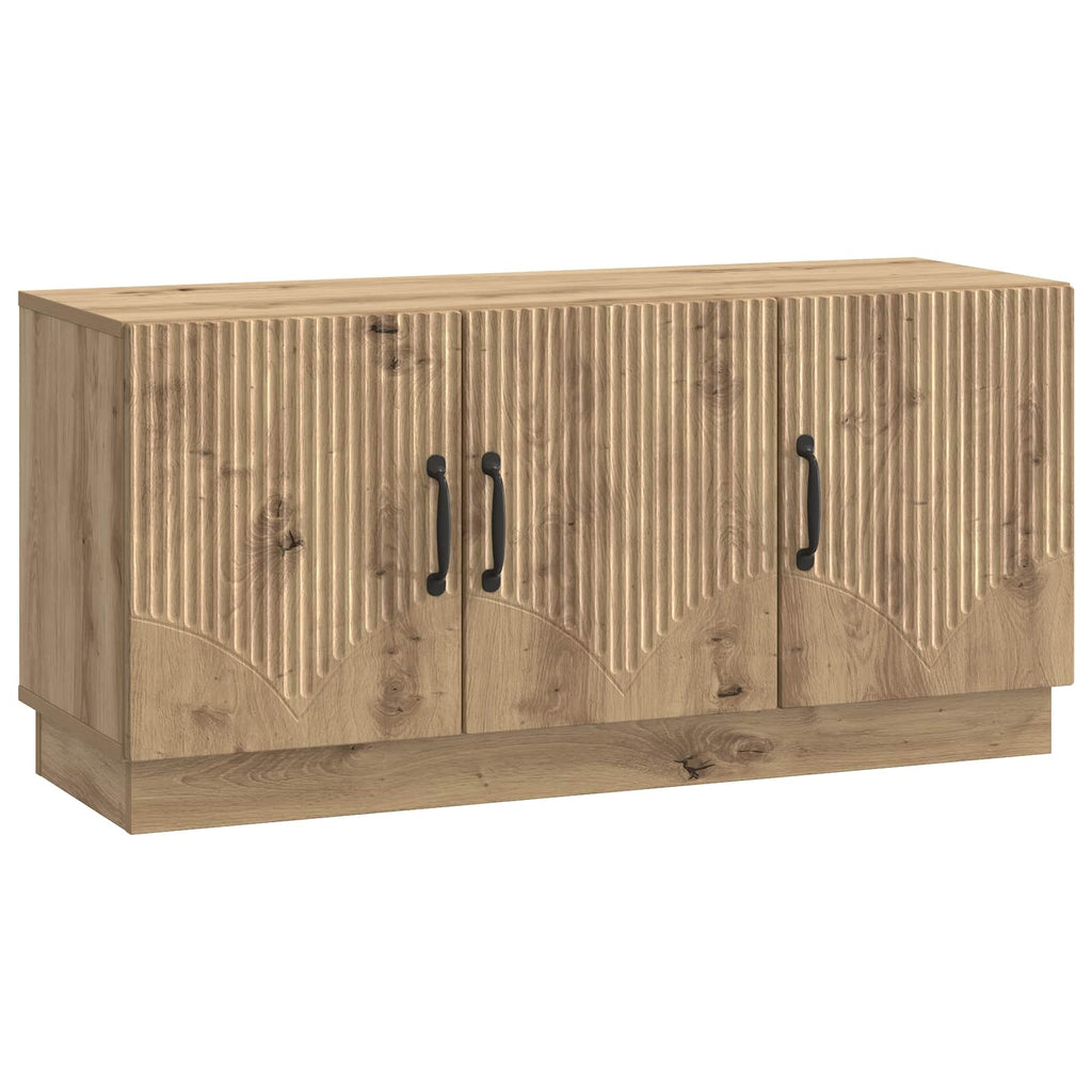 vidaXL Szafka pod telewizor Dąb artisan 99 x 34,5 x 47 cm
