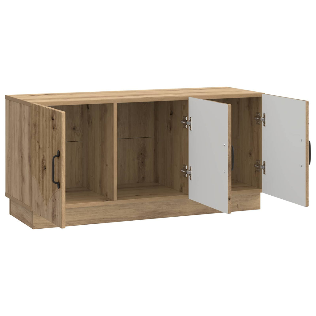 vidaXL Szafka pod telewizor Dąb artisan 99 x 34,5 x 47 cm