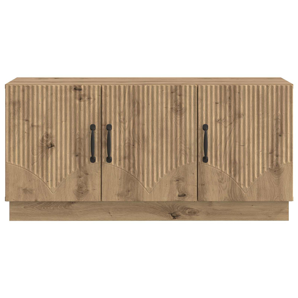 vidaXL Szafka pod telewizor Dąb artisan 99 x 34,5 x 47 cm