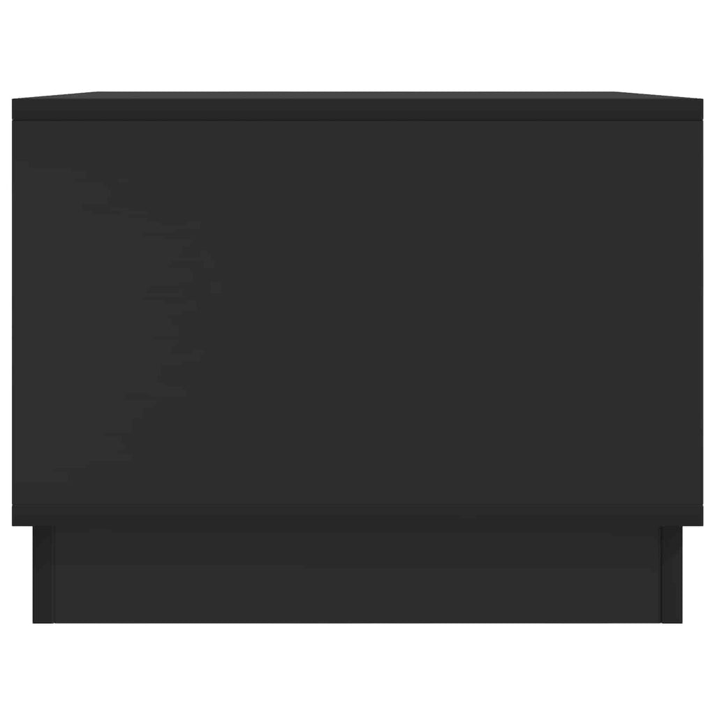 vidaXL Stolik kawowy Czarny 90 x 50 x 37 cm Drewno inżynieryjne