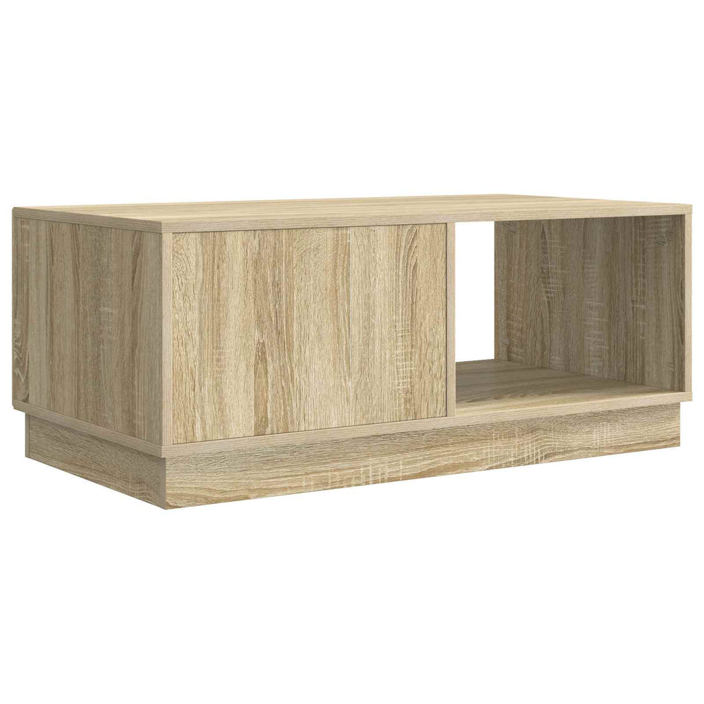 vidaXL Stolik kawowy dąb Sonoma 90 x 50 x 37 cm Drewno inżynieryjne