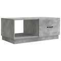 vidaXL Stolik kawowy Betonowy szary 90 x 50 x 37 cm