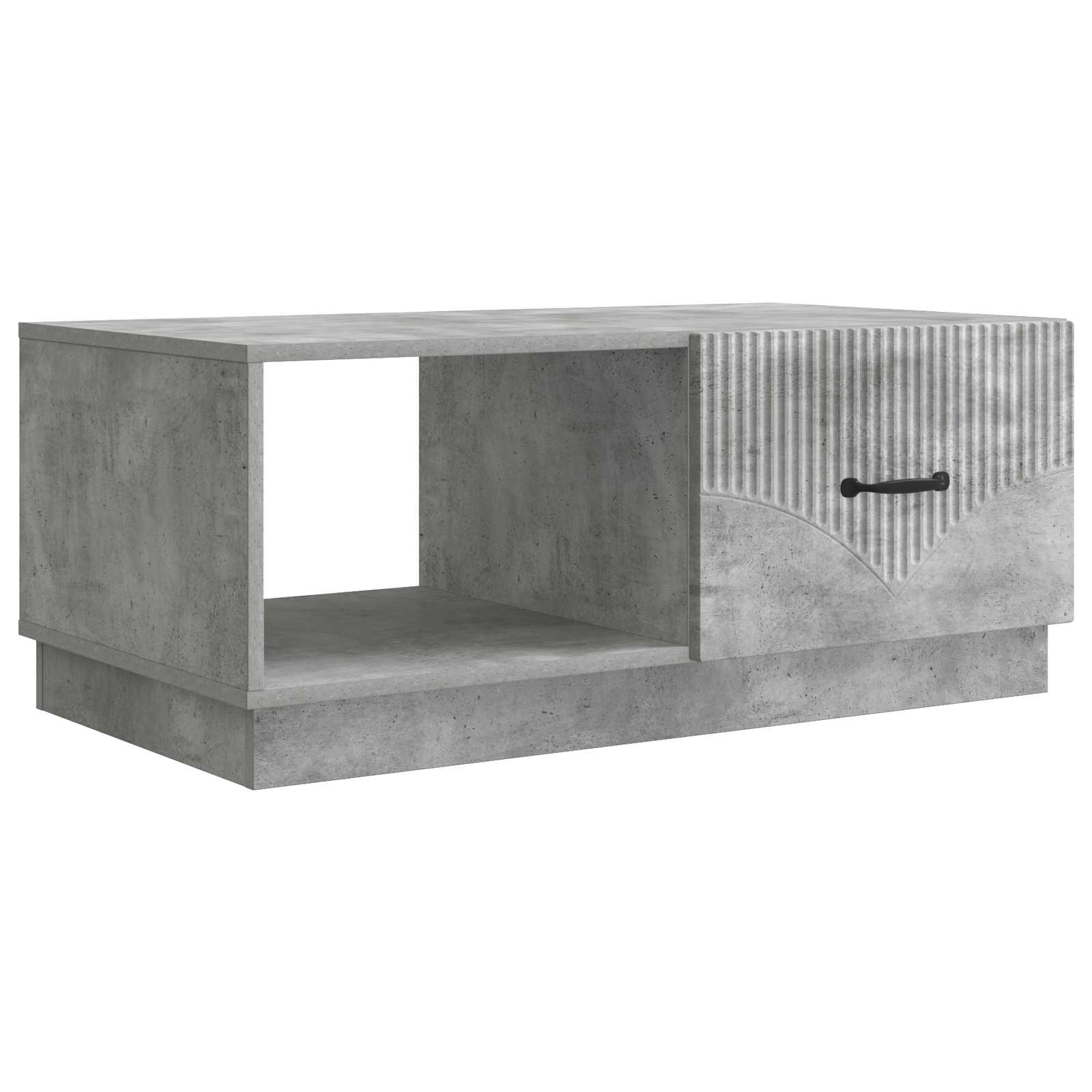 vidaXL Stolik kawowy Betonowy szary 90 x 50 x 37 cm