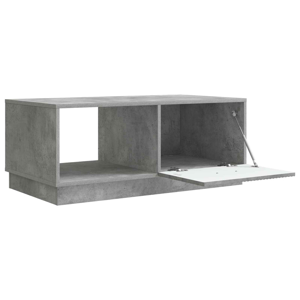vidaXL Stolik kawowy Betonowy szary 90 x 50 x 37 cm