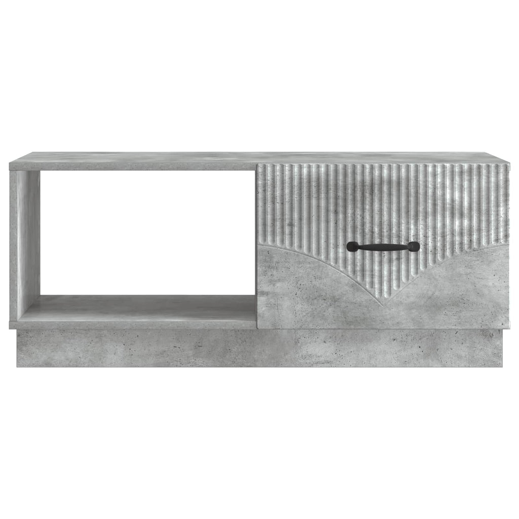 vidaXL Stolik kawowy Betonowy szary 90 x 50 x 37 cm