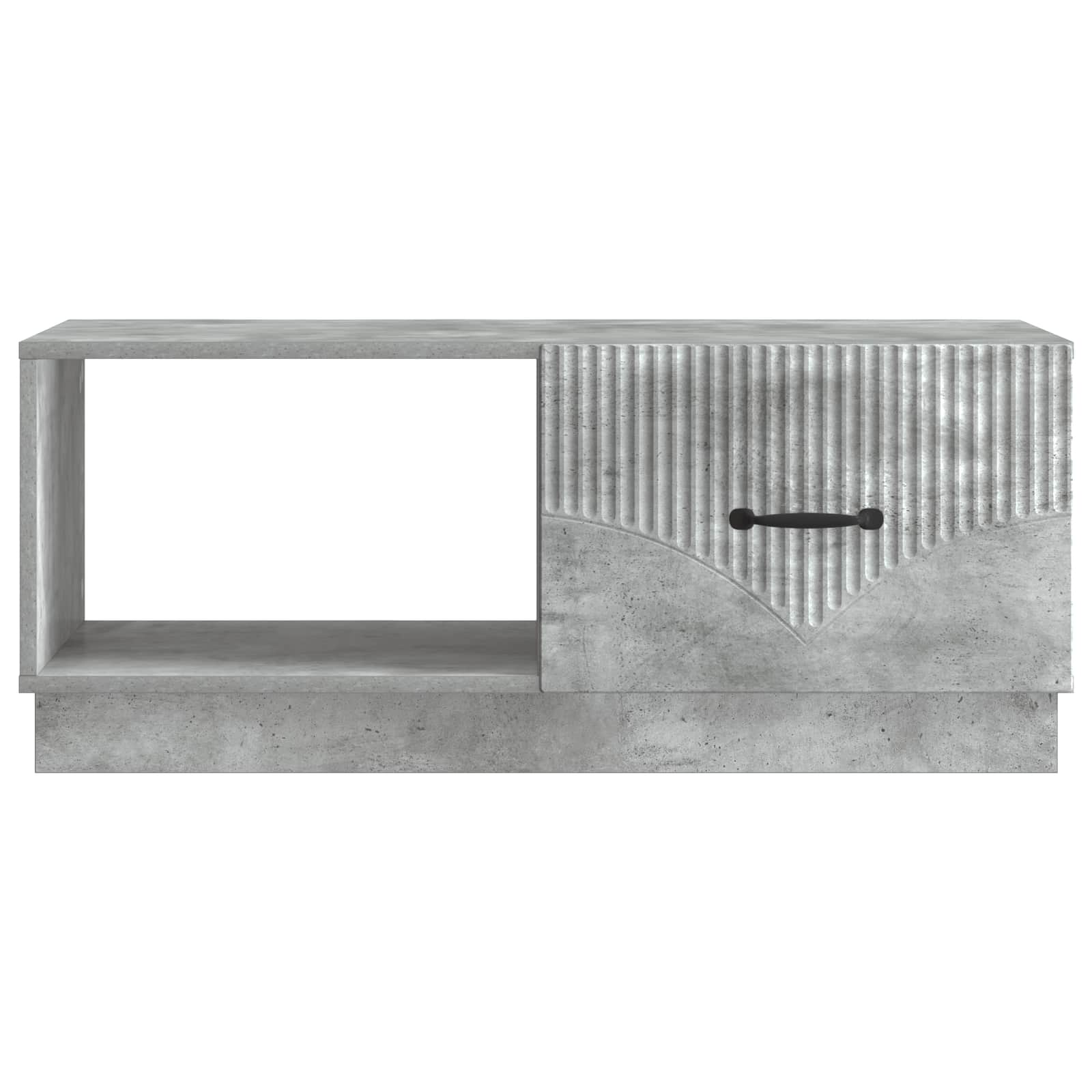 vidaXL Stolik kawowy Betonowy szary 90 x 50 x 37 cm