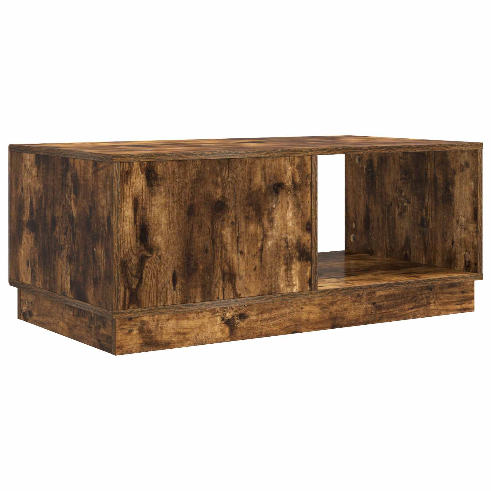 vidaXL Stolik kawowy Dąb wędzony 90 x 50 x 37 cm Drewno inżynieryjne