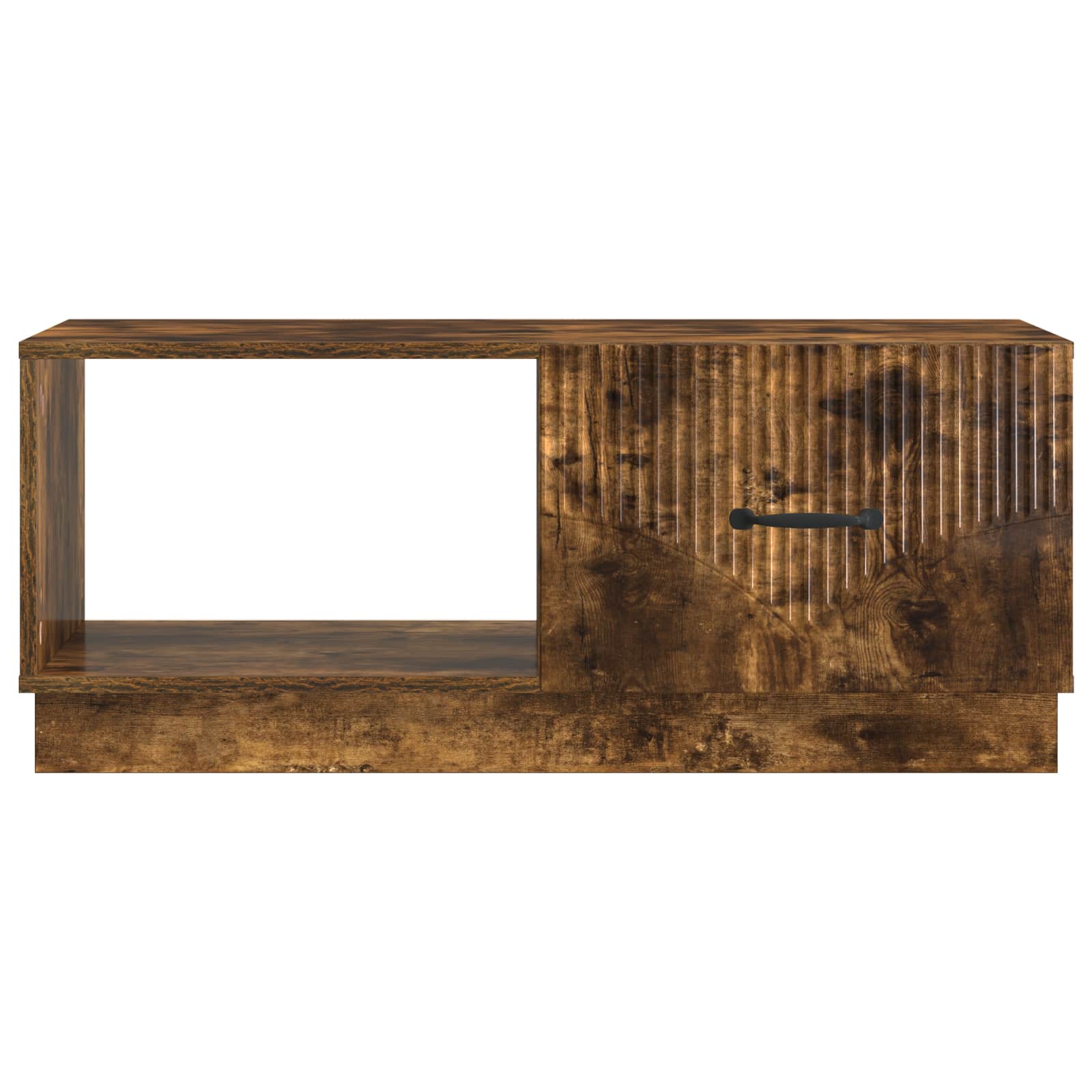 vidaXL Stolik kawowy Dąb wędzony 90 x 50 x 37 cm Drewno inżynieryjne