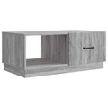 vidaXL Stolik kawowy Szary Sonoma 90 x 50 x 37 cm Drewno inżynieryjne