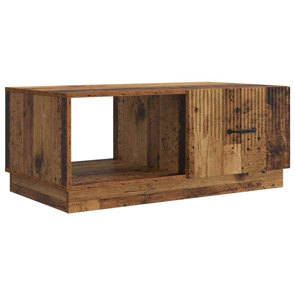 vidaXL Stolik kawowy Stare drewno 90 x 50 x 37 cm Drewno inżynieryjne