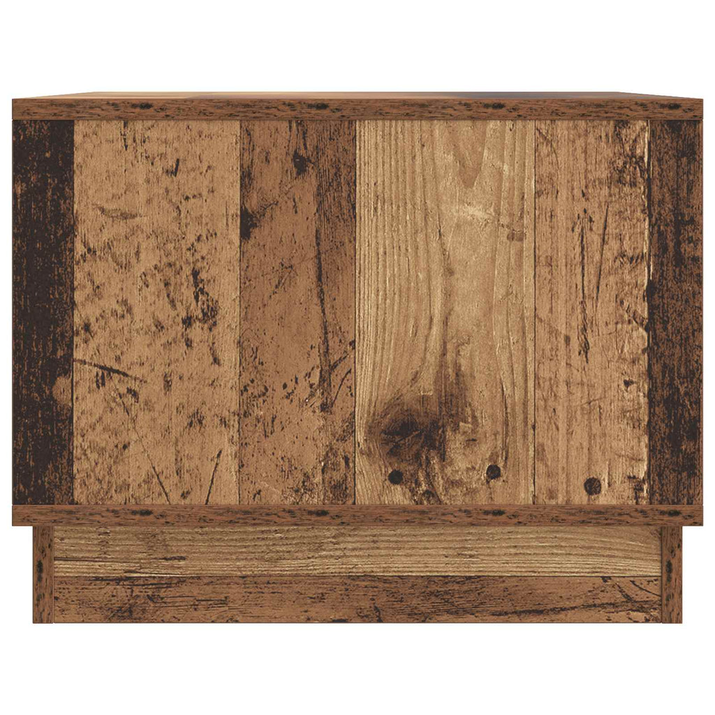 vidaXL Stolik kawowy Stare drewno 90 x 50 x 37 cm Drewno inżynieryjne