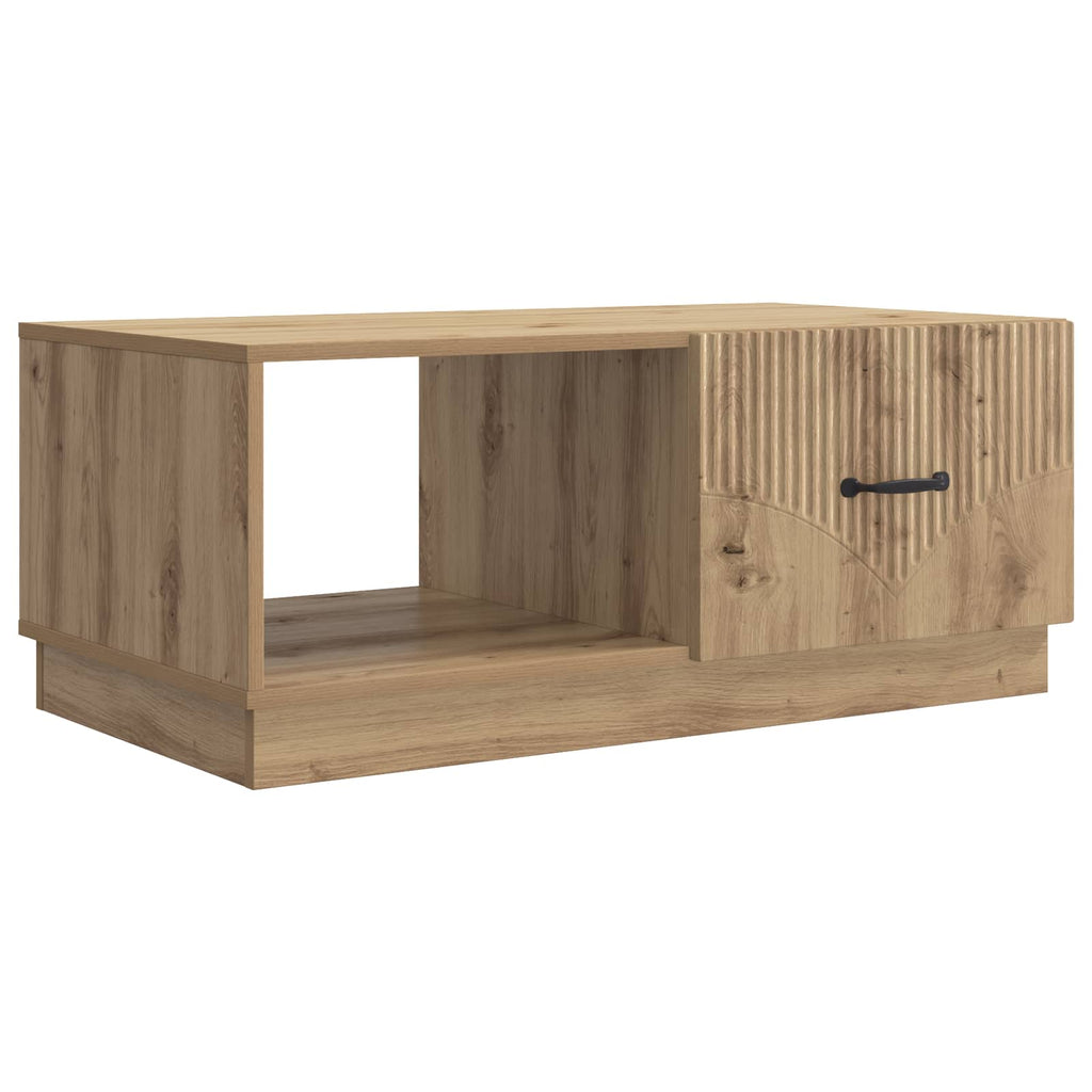 vidaXL Stolik kawowy Dąb artisan 90 x 50 x 37 cm Drewno inżynieryjne