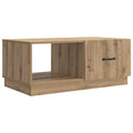 vidaXL Stolik kawowy Dąb artisan 90 x 50 x 37 cm Drewno inżynieryjne