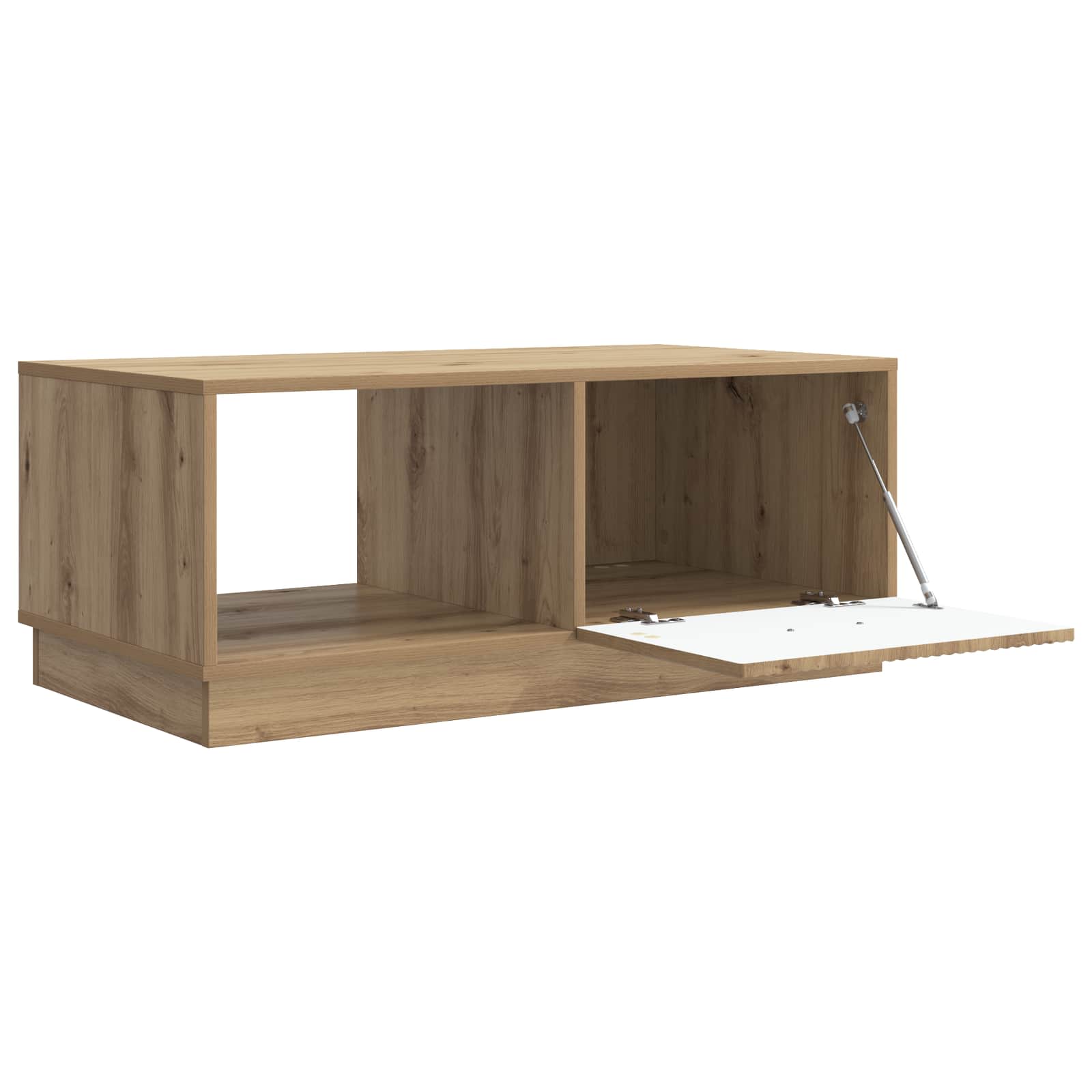 vidaXL Stolik kawowy Dąb artisan 90 x 50 x 37 cm Drewno inżynieryjne