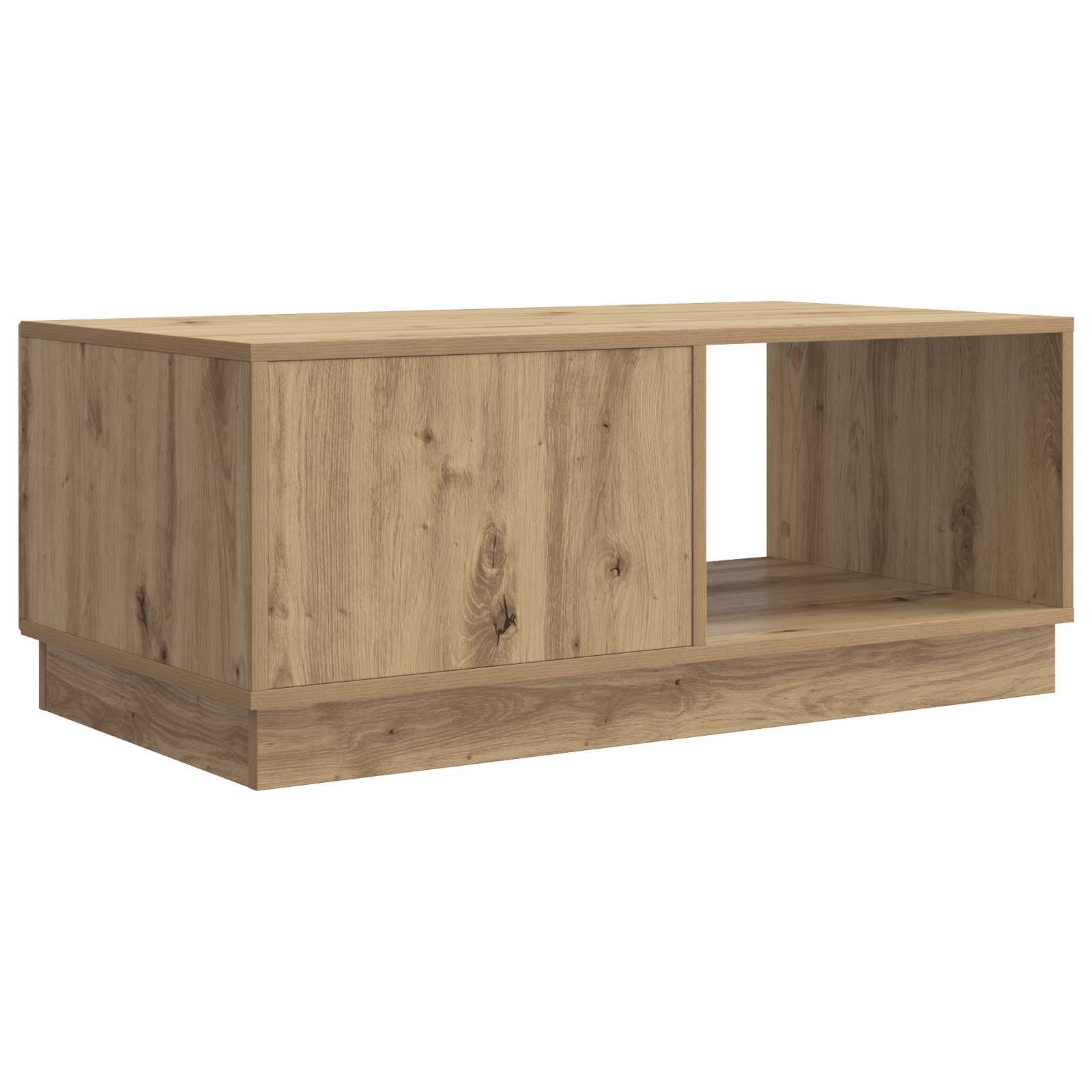 vidaXL Stolik kawowy Dąb artisan 90 x 50 x 37 cm Drewno inżynieryjne
