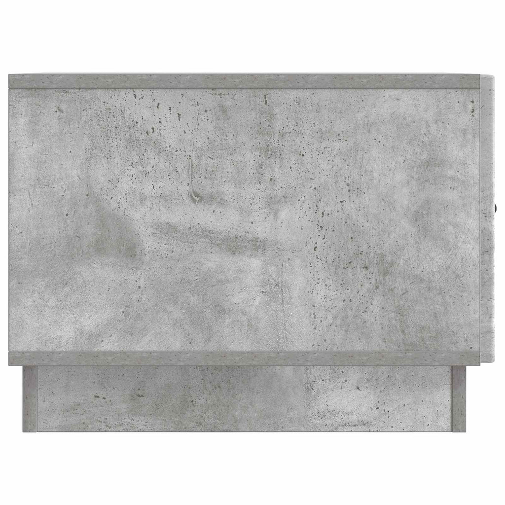 vidaXL Stolik kawowy z szufladą Betonowy szary 49 x 50 x 37 cm