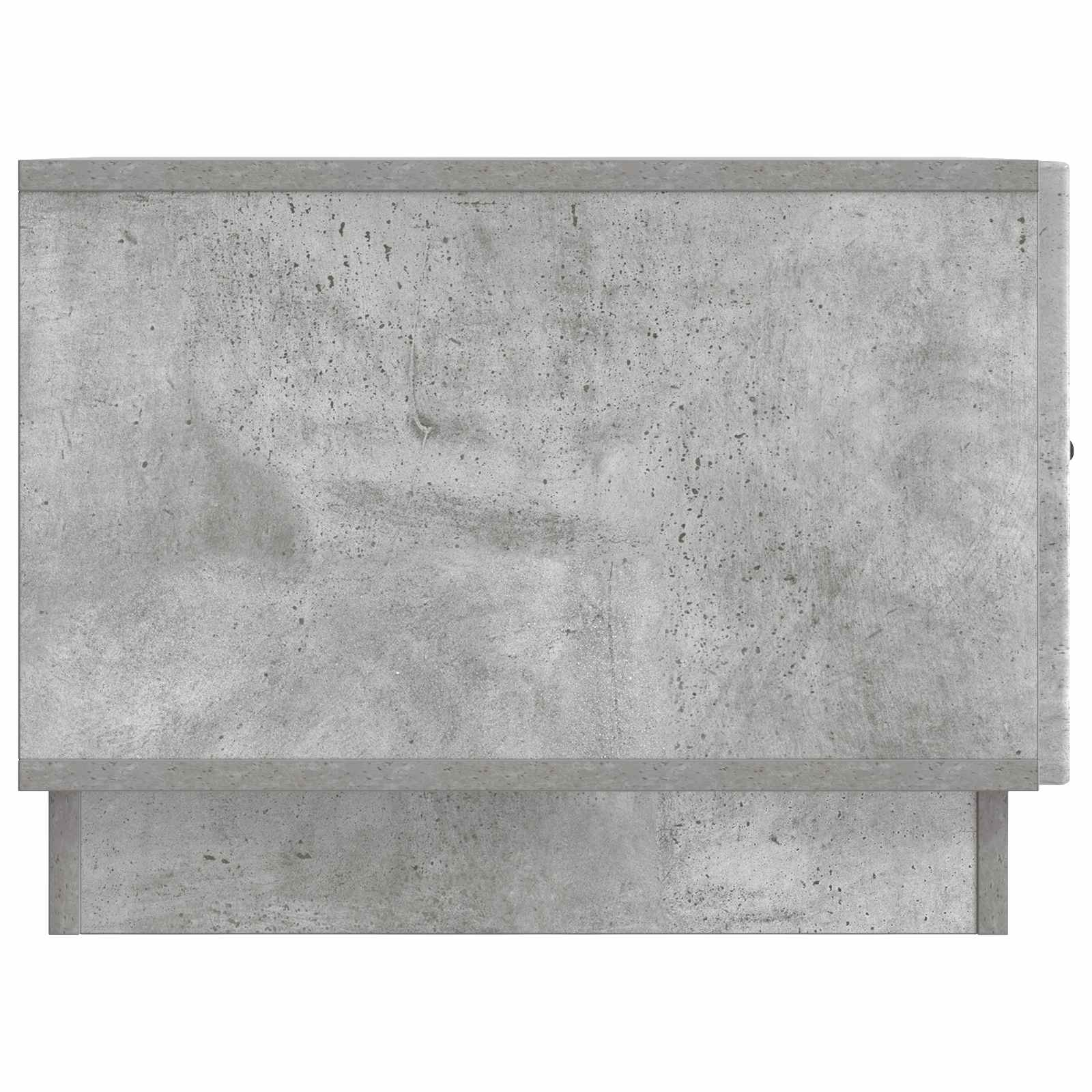 vidaXL Stolik kawowy z szufladą Betonowy szary 49 x 50 x 37 cm