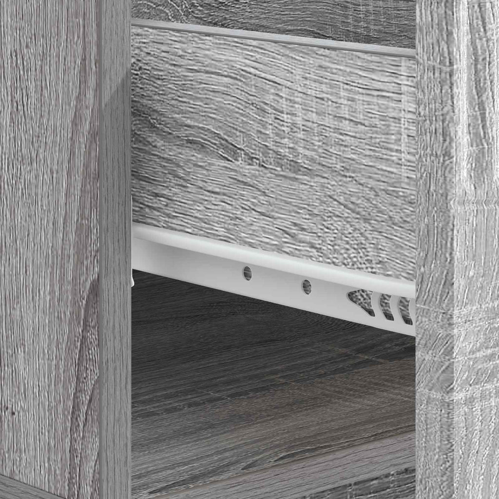 vidaXL Stolik kawowy Szary Sonoma 49 x 50 x 37 cm Drewno inżynieryjne