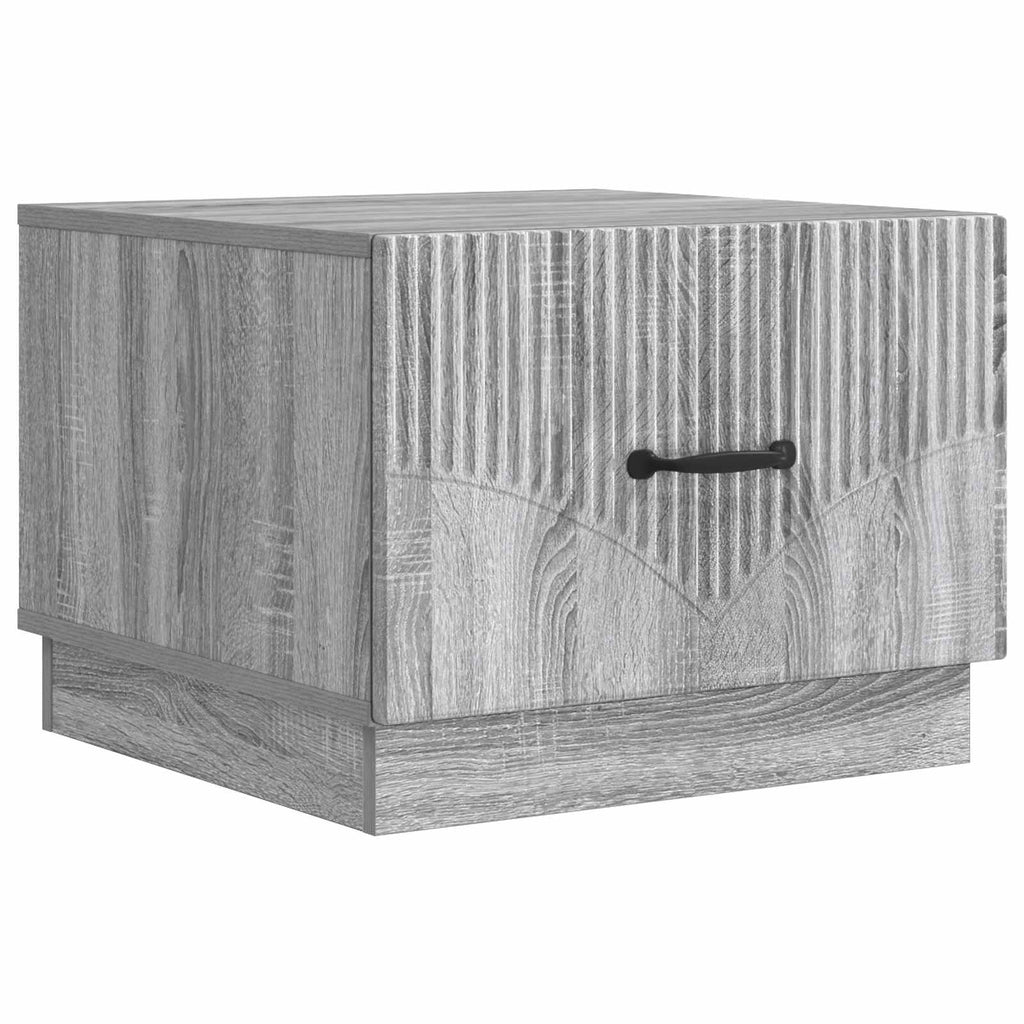 vidaXL Stolik kawowy Szary Sonoma 49 x 50 x 37 cm Drewno inżynieryjne