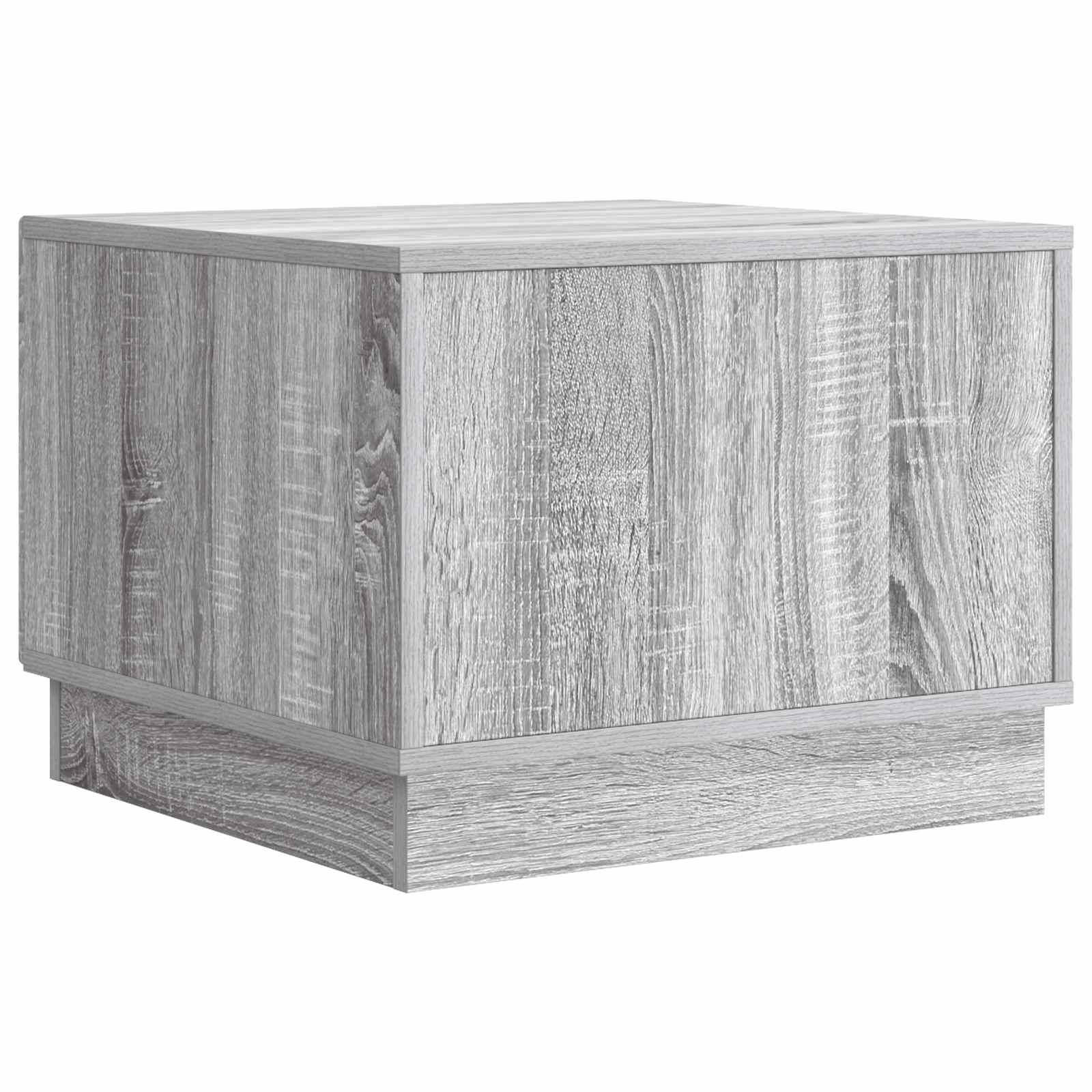 vidaXL Stolik kawowy Szary Sonoma 49 x 50 x 37 cm Drewno inżynieryjne