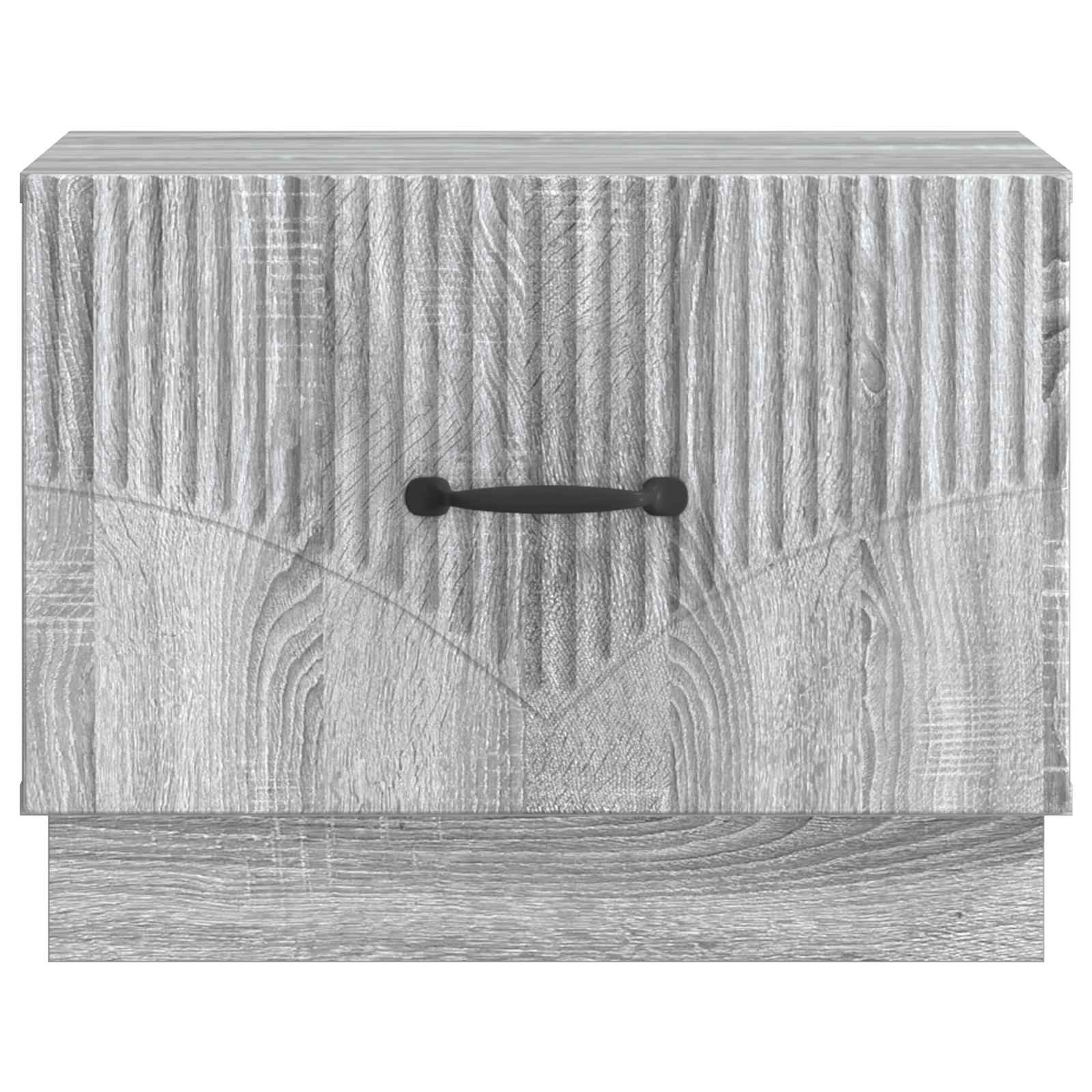 vidaXL Stolik kawowy Szary Sonoma 49 x 50 x 37 cm Drewno inżynieryjne