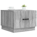 vidaXL Stolik kawowy Szary Sonoma 49 x 50 x 37 cm Drewno inżynieryjne