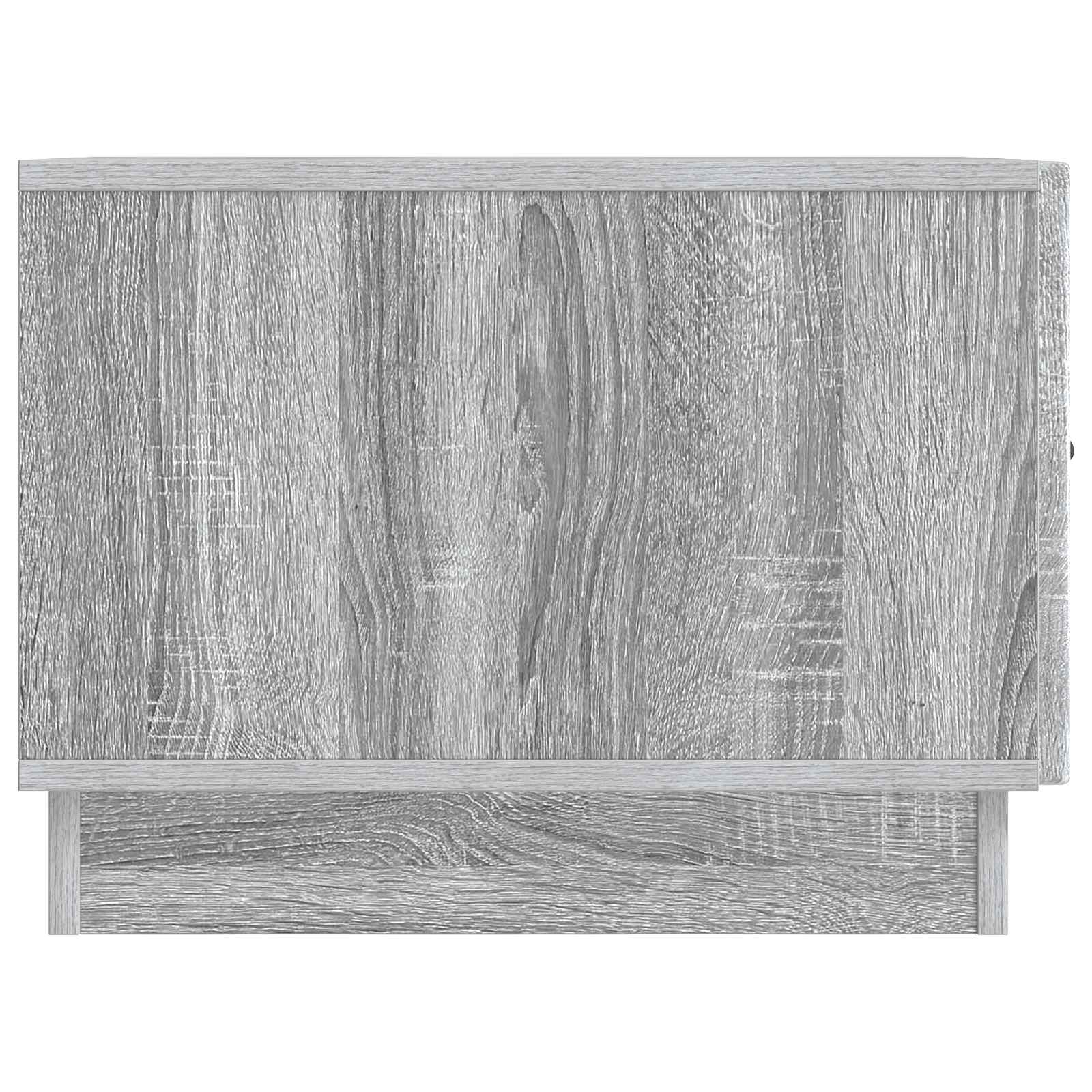 vidaXL Stolik kawowy Szary Sonoma 49 x 50 x 37 cm Drewno inżynieryjne