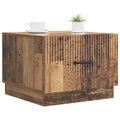 vidaXL Stolik kawowy Stare drewno 49 x 50 x 37 cm Drewno inżynieryjne
