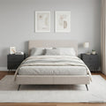 vidaXL Szafka Nocna 2 szt. Czarny 43 x 34,5 x 47,5 cm