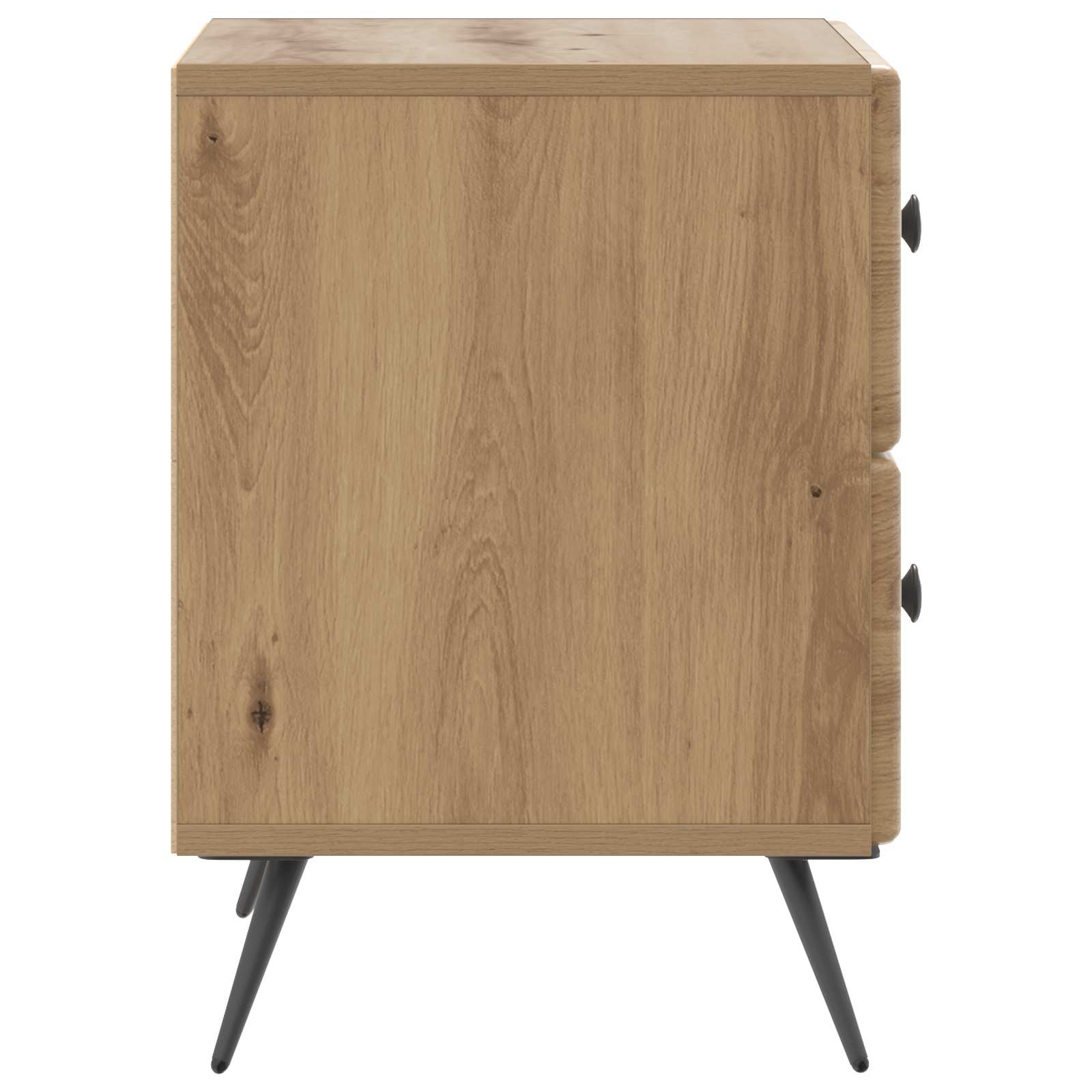 vidaXL Szafka Nocna z szufladą 2 pcs Dąb artisan 43 x 34,5 x 47,5 cm