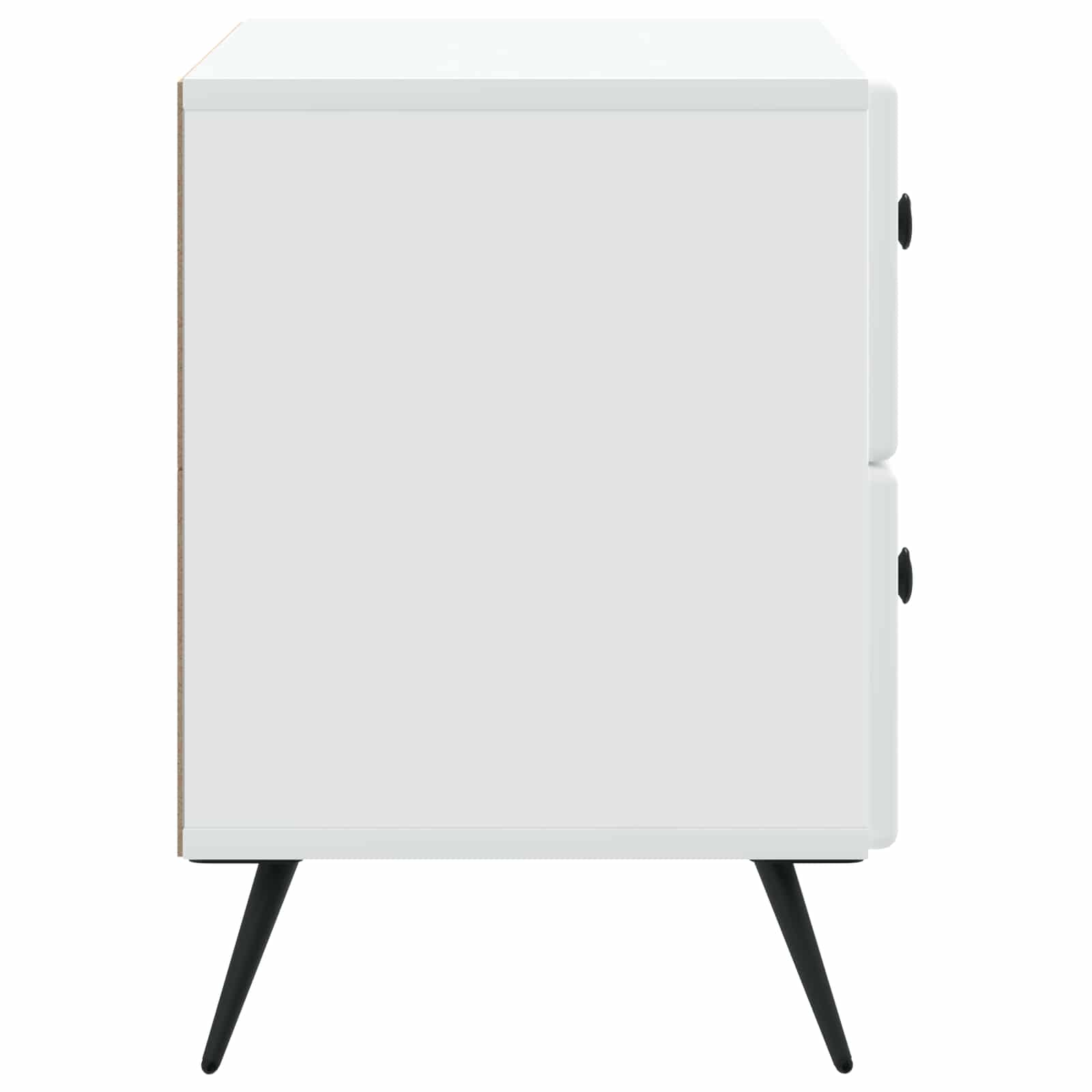 vidaXL Szafka Nocna Biały 62 x 34,5 x 47,5 cm Drewno inżynieryjne