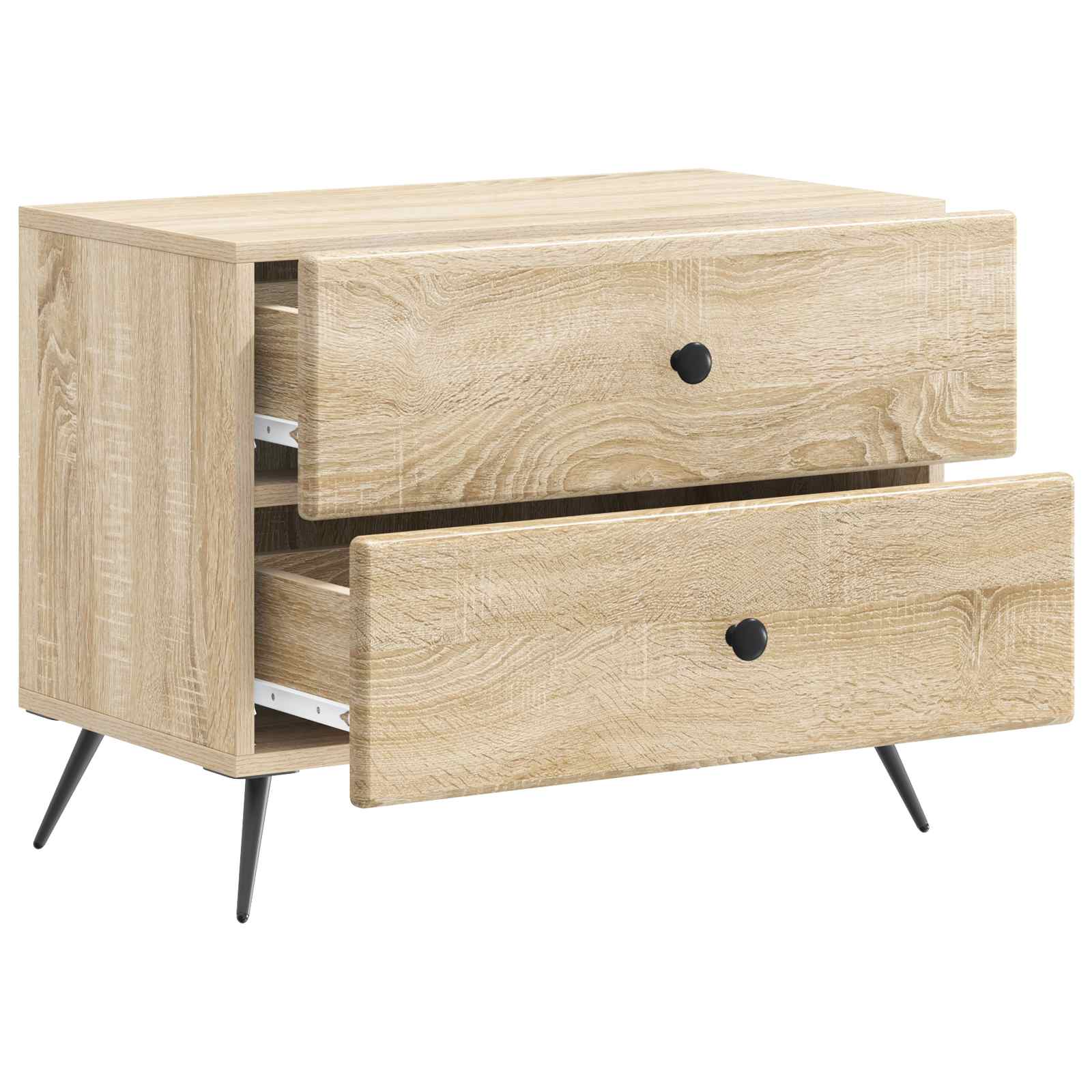 vidaXL Szafka Nocna dąb Sonoma 62 x 34,5 x 47,5 cm Drewno inżynieryjne